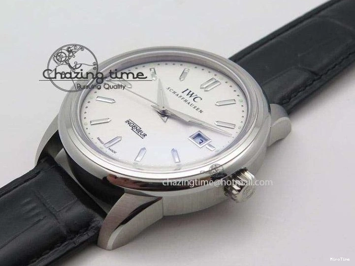 MIROTIME 0712 Ingeniuer St.Laurens SS White Dial MK 1:1 Best Edition On Black Leather Strap A Youthful 7363